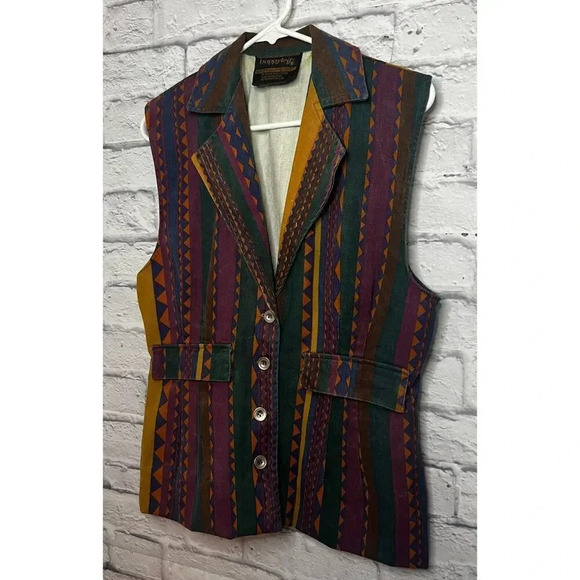 90s Happy Legs vintage vest size L. - Picture 3 of 6